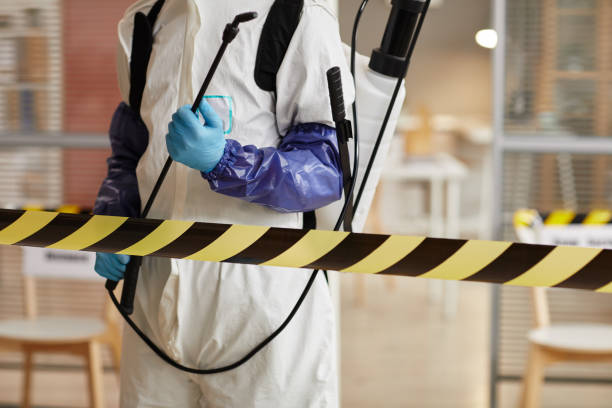 Professional Biohazard technician working in Oconto Falls, WI